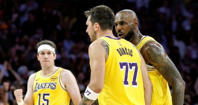 湖人加时逆转掘金 东契奇绝杀助球队重回西部第